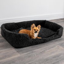 Black dog beds for store large dogs